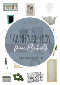 Get the Fixer Upper or Farmhouse look on a budget from Michaels!