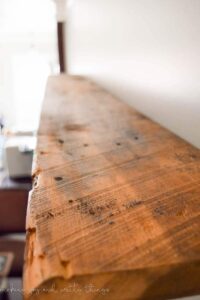 How to clean and refinish barndwood in 3 easy steps. Get the farmhouse look with your own barnwood or reclaimed wood DIY project.