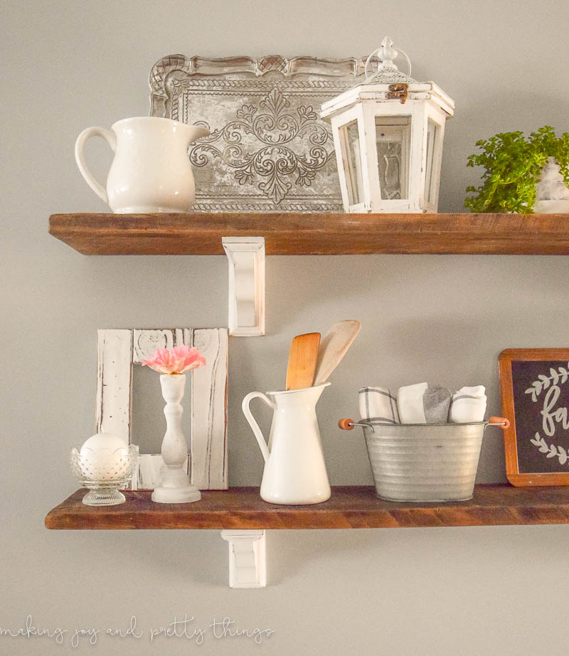 How to style open shelves23 Making Joy and Pretty Things