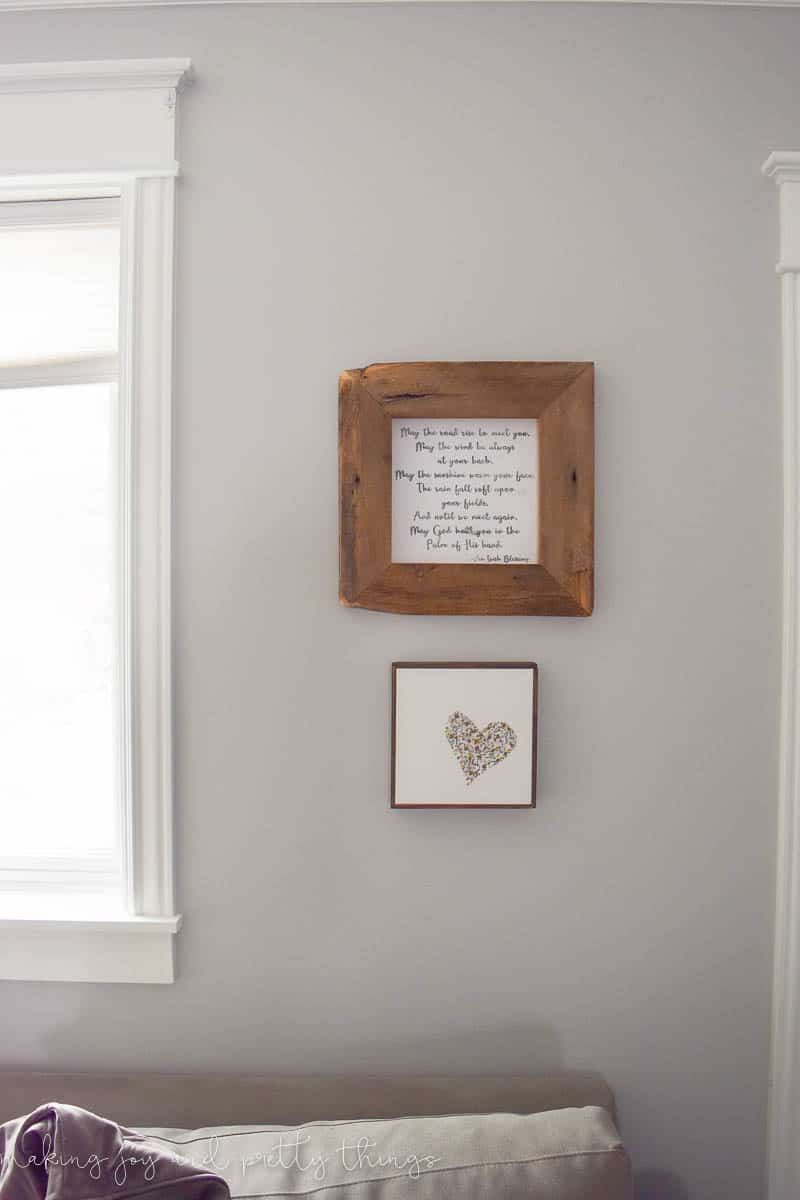 Need canvas ideas for decorating? This how to make a frame for canvas will inspire you and brighten up any room
