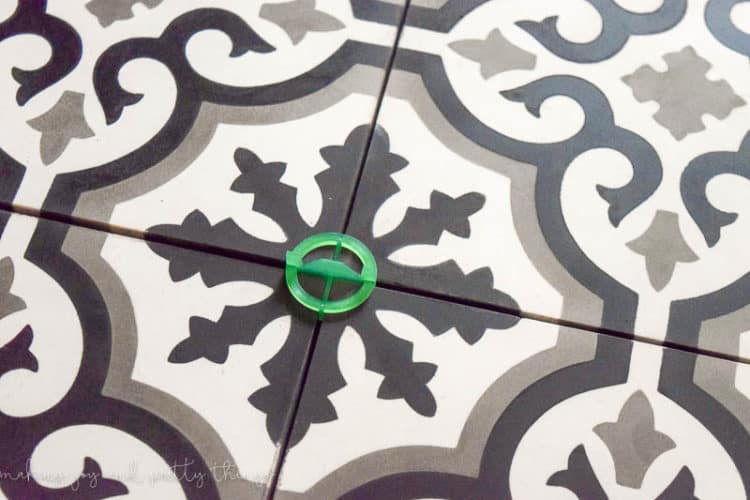 One Room Challenge {Week 4}: How to Install Cement Tile - Making Joy ...