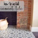 How to install cement tile | how to install tile | diy cement tile | diy tile installation