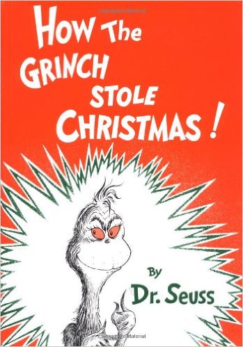 How The Grinch Stole Christmas by Dr. Seuss will grow your heart three sizes. Get in on all of the Grinch-mas cheer with this Christmas classic--the ultimate Dr. Seuss holiday book that no Christmas book advent calendar is complete without!