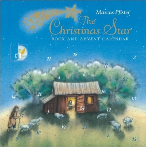 The Christmas Star: Book and Advent Calendar by Marcus Pfister follows the shining star as it guides shepherds, kings, and all the animals of the forest to the stable where the Holy child lies. Now available in a sturdy board book edition, this glittering Nativity, by the author of The Rainbow Fish, is a perfect Christmas gift for the entire family to share. 