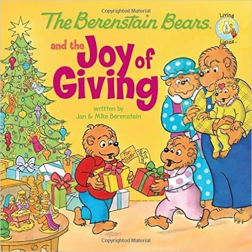 The Berestain Bears and the Joy of Giving by Jan and Mike Berenstain joins Brother and Sister Bear at the Christmas Eve pageant as they witness the very first Christmas, and make an important discovery about giving and receiving, a valuable lesson at Christmas and year around. Young readers will learn the true meaning of Christmas in this addition to The Berenstain Bears Living Lights™ series.