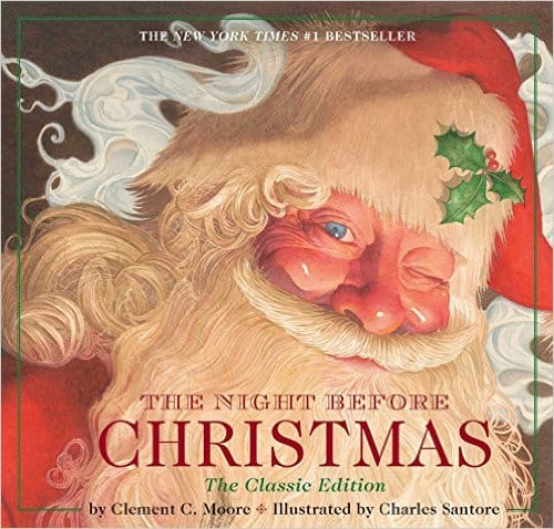 The Night Before Christmas, the Classic Edition, by Clement Moore is an enchanting Christmas story that has brought Santa Claus to life for generations. Celebrate the holiday season with this #1 New York Times bestselling edition of the classic poem, that must be in your book advent calendar to be read on December 24th, Christmas eve.