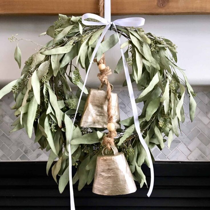 Image for DIY Wreath with Paper Mache Cowbells