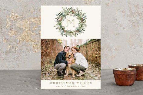 Farmhouse-style Christmas Cards and Holiday Cards and gifts