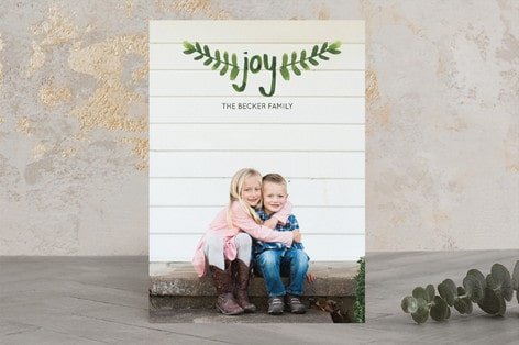 Farmhouse-style Christmas Cards and Holiday Cards and gifts