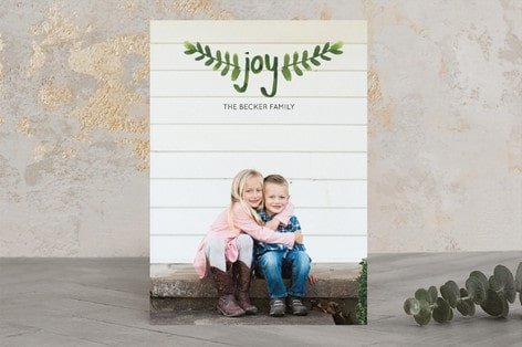 Farmhouse-style Christmas Cards and Holiday Cards and gifts