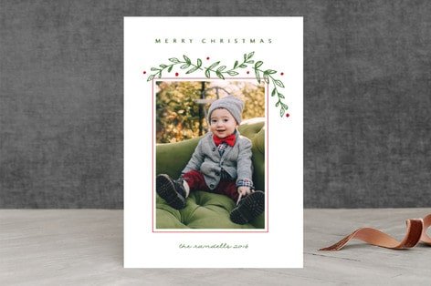 Farmhouse-style Christmas Cards and Holiday Cards and gifts
