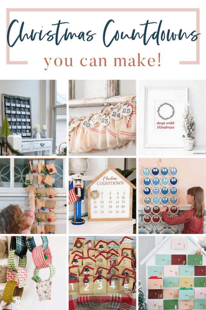 Get ready for the holiday season with these DIY Christmas countdowns. Choose one of the 60 ideas