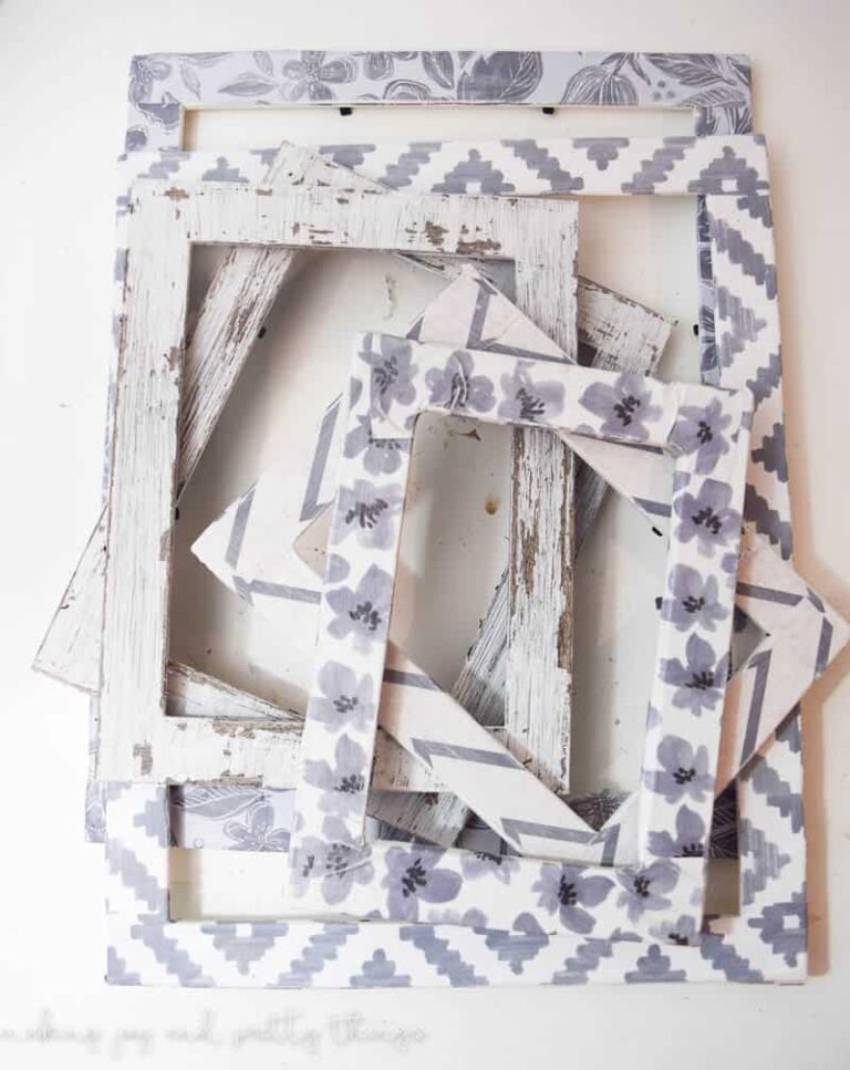 DIY Farmhouse Picture Frames: Gallery Wall Starter Kit