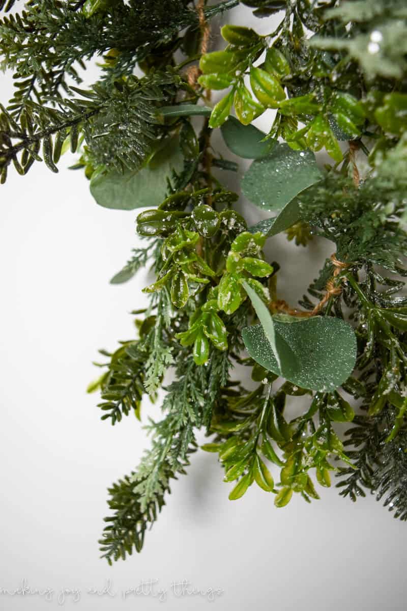 How to Make Your Own Faux Greenery Garland