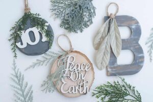 diy ornaments | diy christmas | farmhouse ornaments DIY | farmhouse style | christmas ornaments | Christmas ornaments DIY |