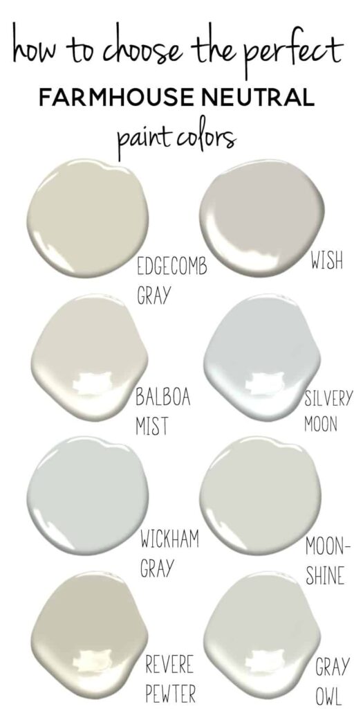 tips for choosing paint colors | how to choose paint colors | farmhouse paint colors | choose paint colors | 