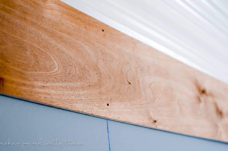 shiplap wall | diy shiplap wall | how to plank a wall | planked wall | diy plank wall