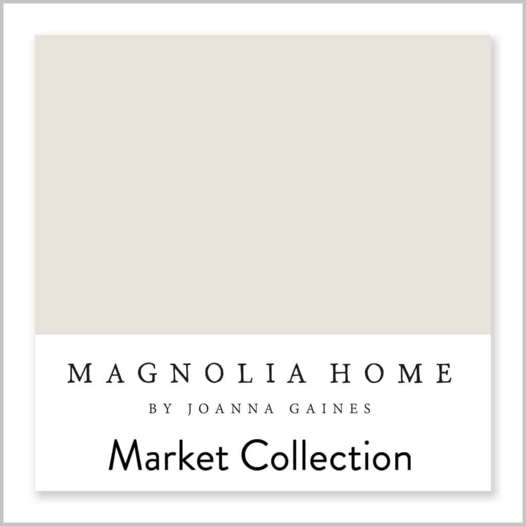 Shiplap by Magnolia Home is a warm and creamy white paint color that is the perfect farmhouse neutral paint color