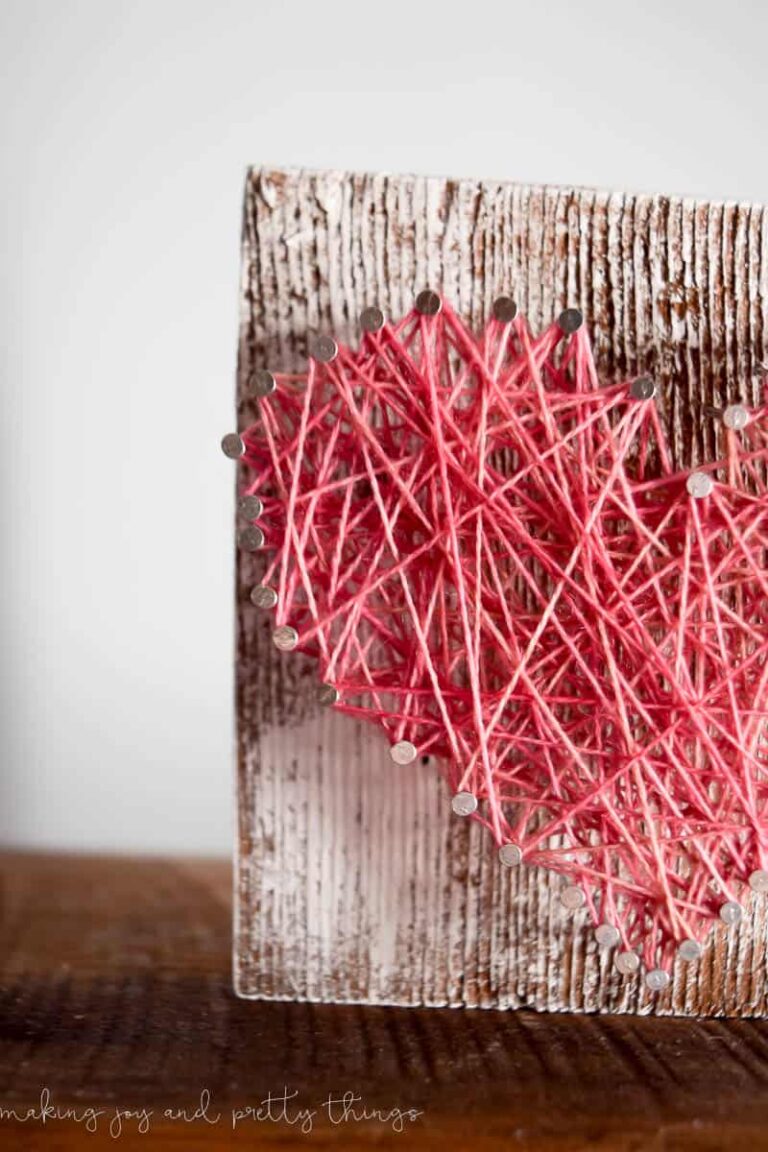 How to Make Your Own Rustic String Art