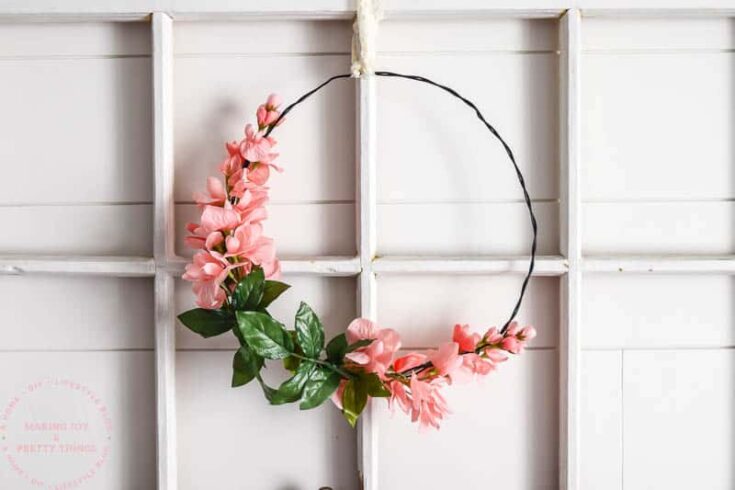 DIY Flower Wreath