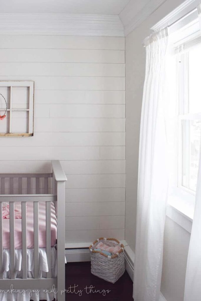 Want exciting ways to use shiplap but not over do it? Add an accent wall and leave the other walls painted to give a little farmhouse touch to any room