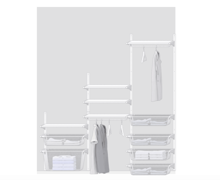 ikea algot closet | ikea closet | ikea closet ideas | ikea closet organization | algot closet | algot ikea | custom closet ideas |