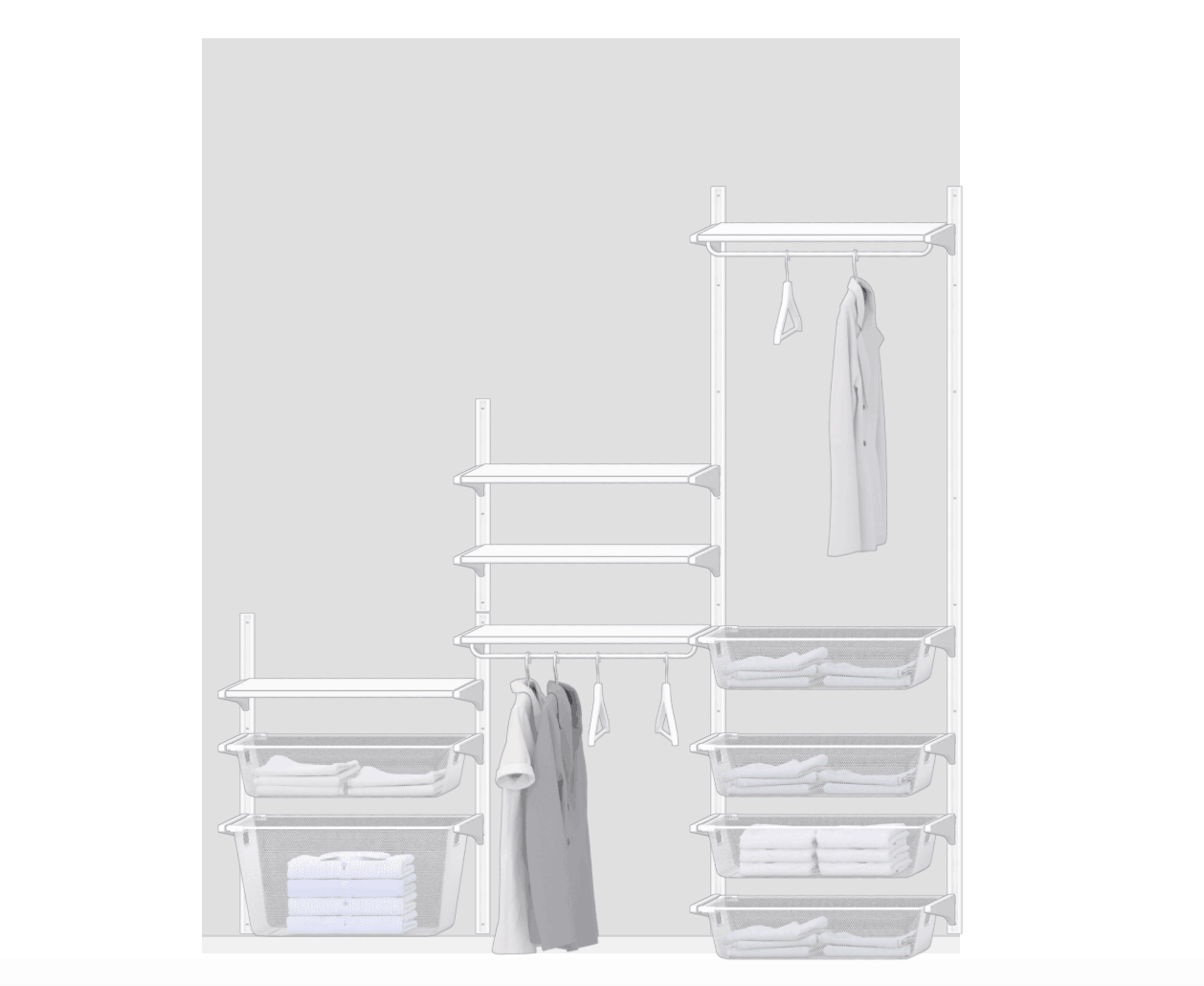 One Room Challenge {Week 3} – Designing the IKEA Algot Closet System