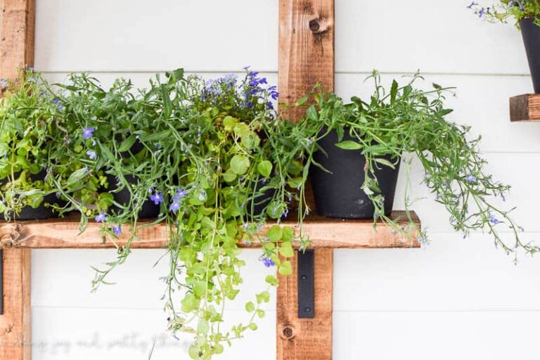 vertical wall planter | vertical garden | vertical gardening | herb garden | vertical herb garden | diy herb garden | diy vertical garden | diy planters | small space living | small space gardening | wall planter | outdoor patio ideas | balcony garden | apartment garden | hanging wall planters | outdoor wall planter hanging herb garden