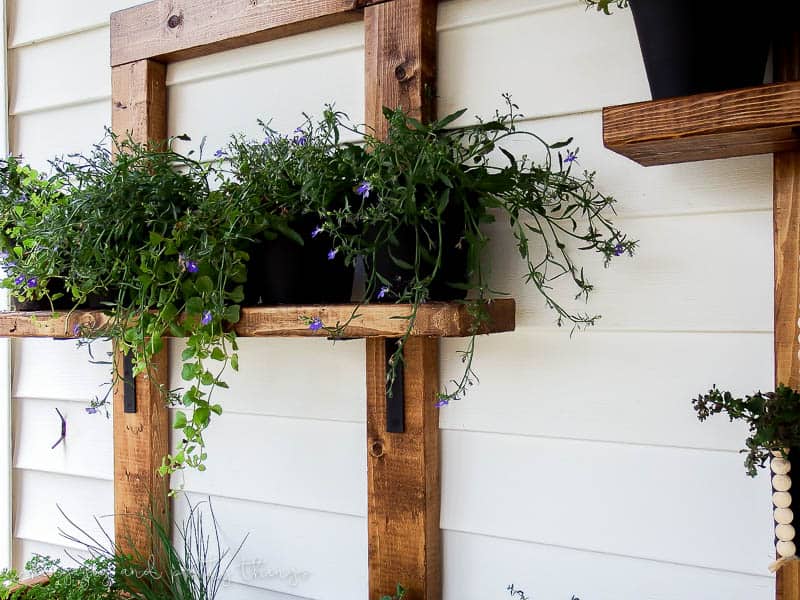 hanging herb garden planter 2x4 challenge41 Making Joy