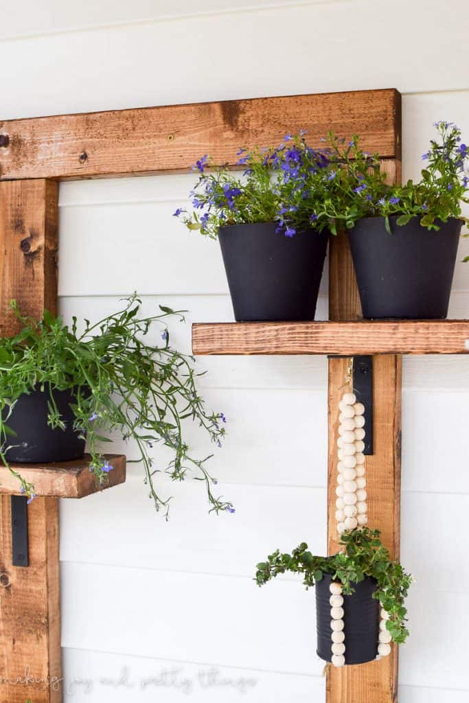 hanging herb garden planter 2x4 challenge64 Making Joy