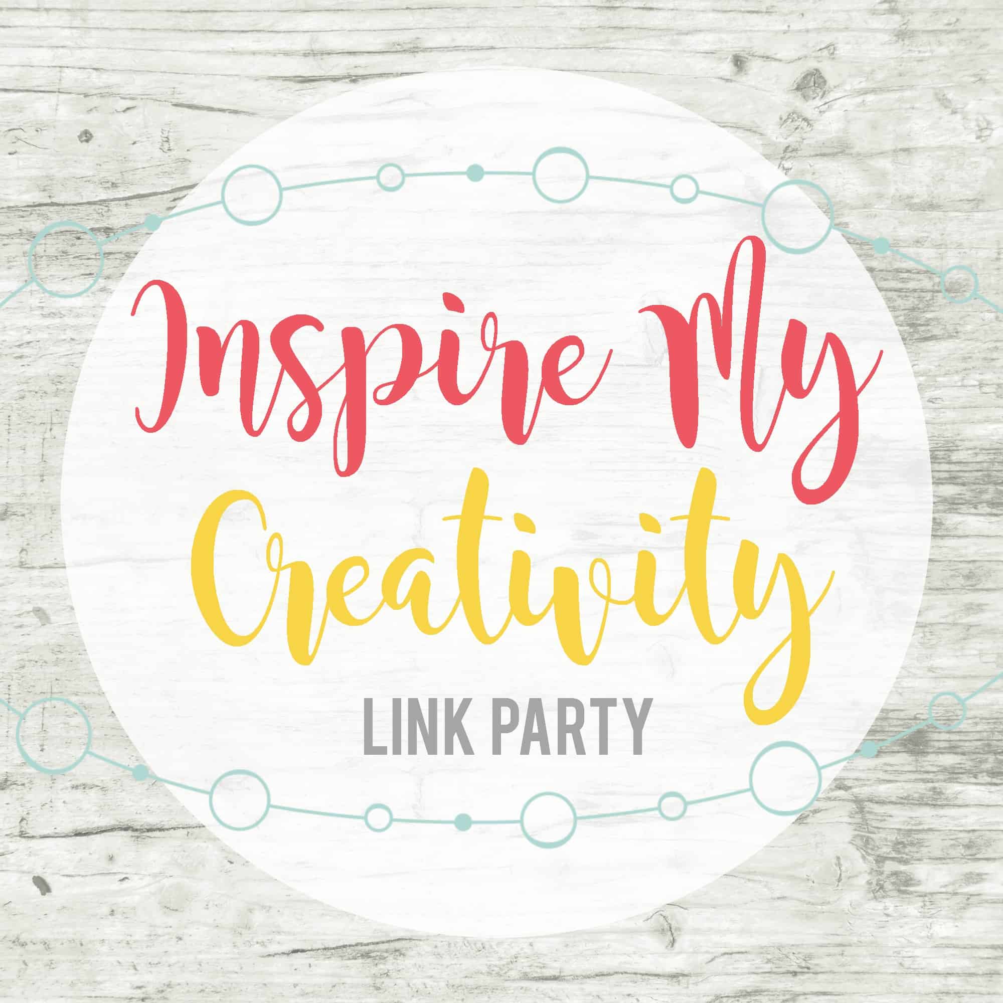 Inspire My Creativity Link Party for thrift store makeovers.