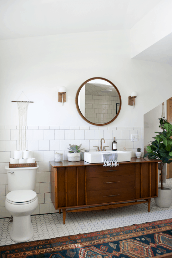 Modern Vintage Bathroom Inspiration Making Joy and Pretty Things