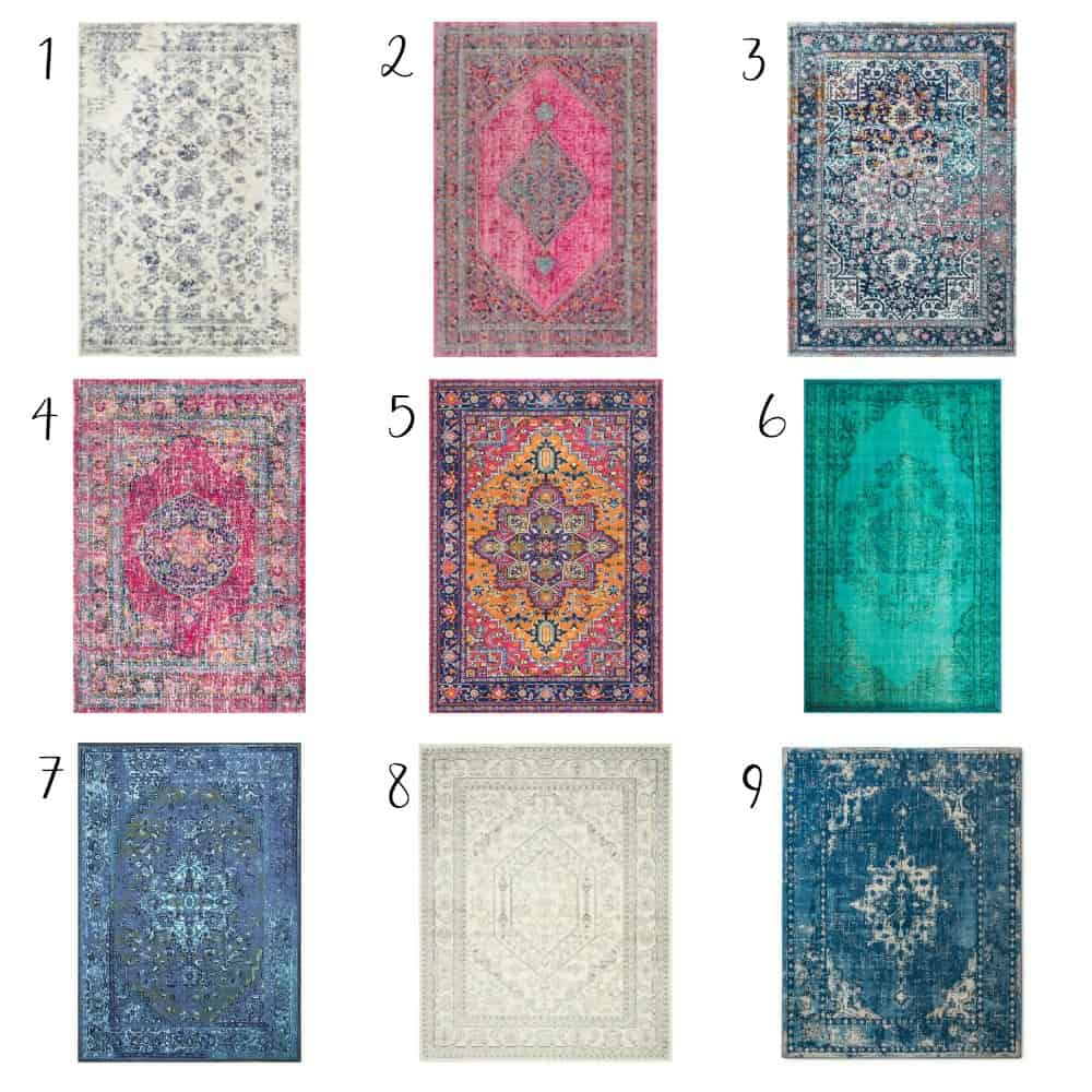 To get the perfect layered rug look, check out these different Accent Rugs for Top Layer to bring in fun color and patterns