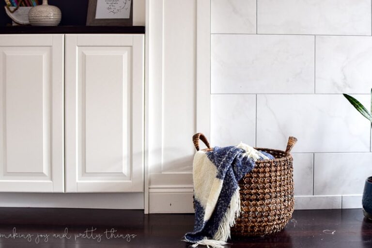 IKEA Built Ins Around Fireplace Using Kitchen Cabinets