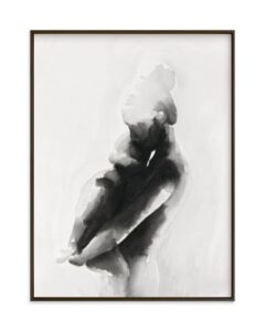 A Mother's Embrace by Kate Ahn submitted and sold on Minted as an art print