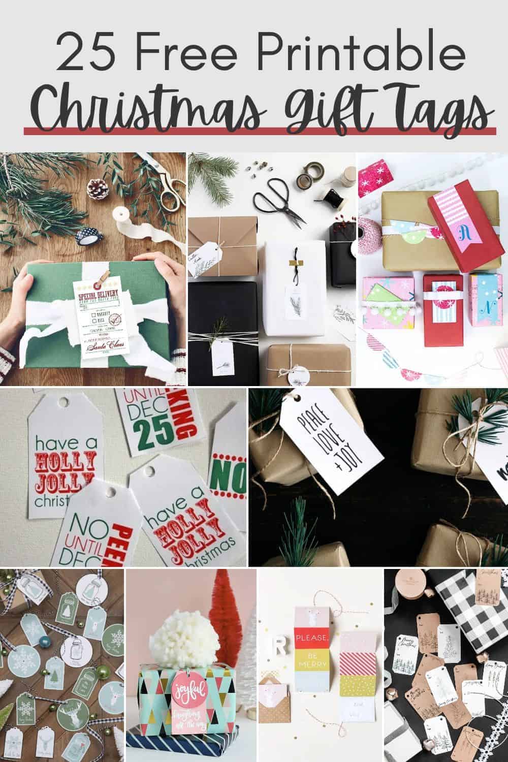 5 Senses Gift Printables For Christmas