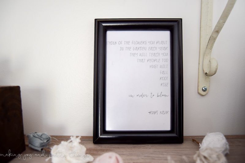 lazy girl's DIY typography art | diy gifts | diy christmas gift | free gift | gift ideas | quotes | poetry