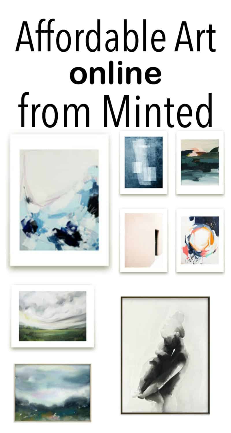 Collection of Minted art prints made by artists that use a website to sell their artwork online for all 