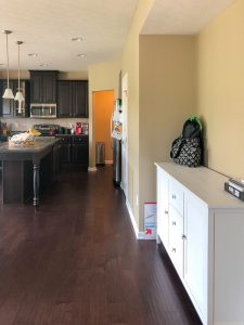 An iPhone tour of our new (beige) home!