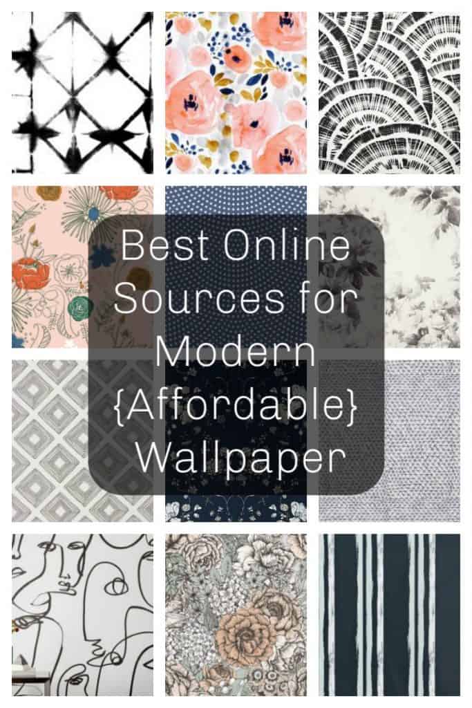 best online sources for modern affordable wallpaper | wallpaper ideas | modern wallpaper | wallpaper accent wall