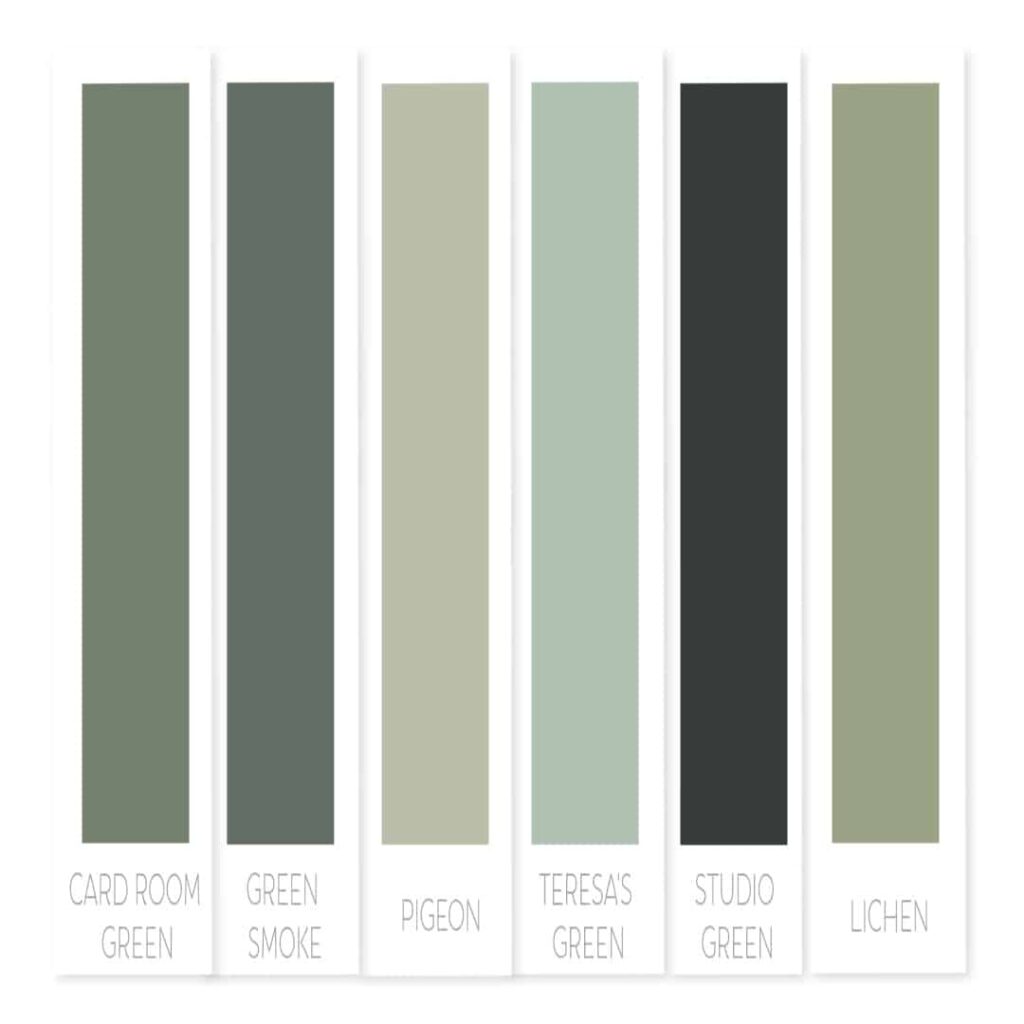 Shades of Green  Green paint colors, Green paint colors bedroom