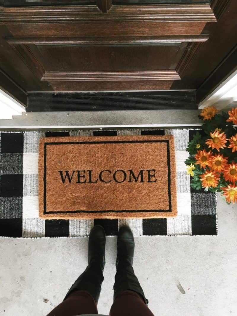Layered Doormats for Summer How to Mix and Match Making Joy and
