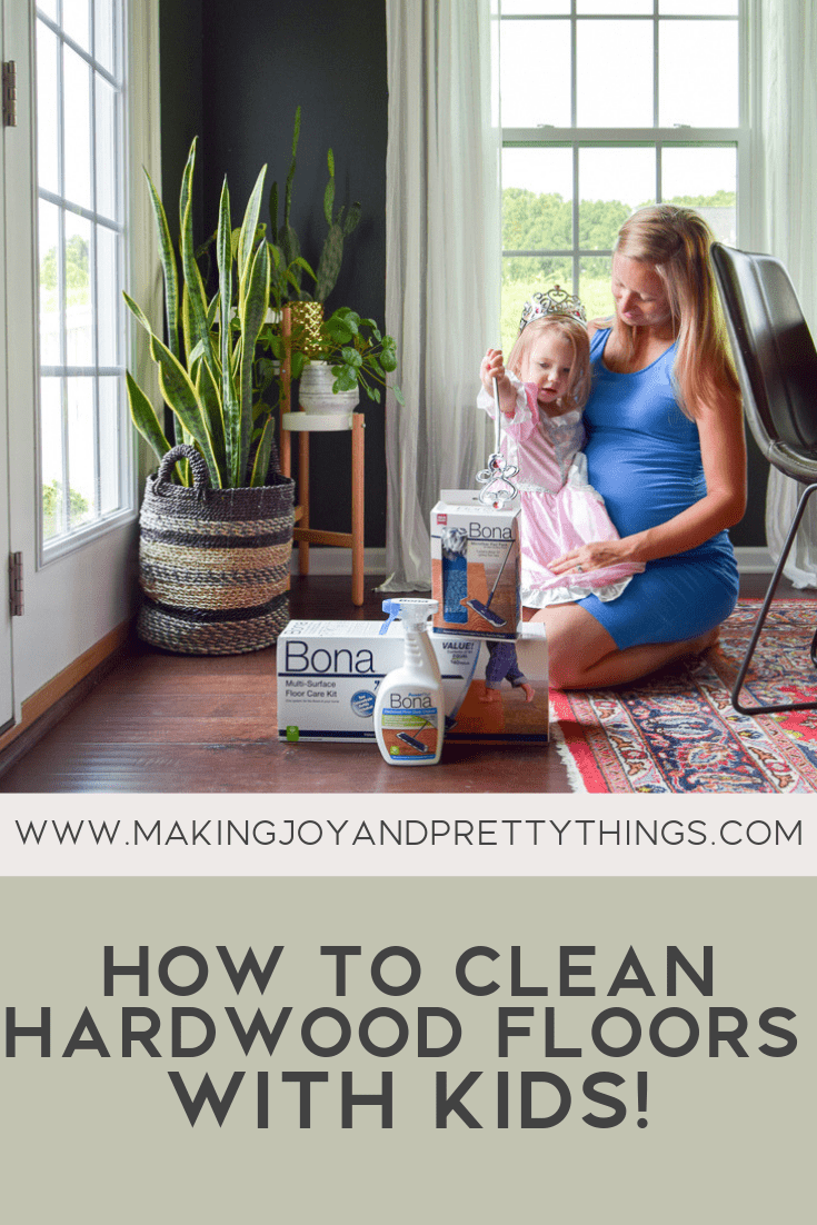 Bona's Multi-Surface Floor Care Kit is a amazing way to keep your hard wood floors clean around the entire family