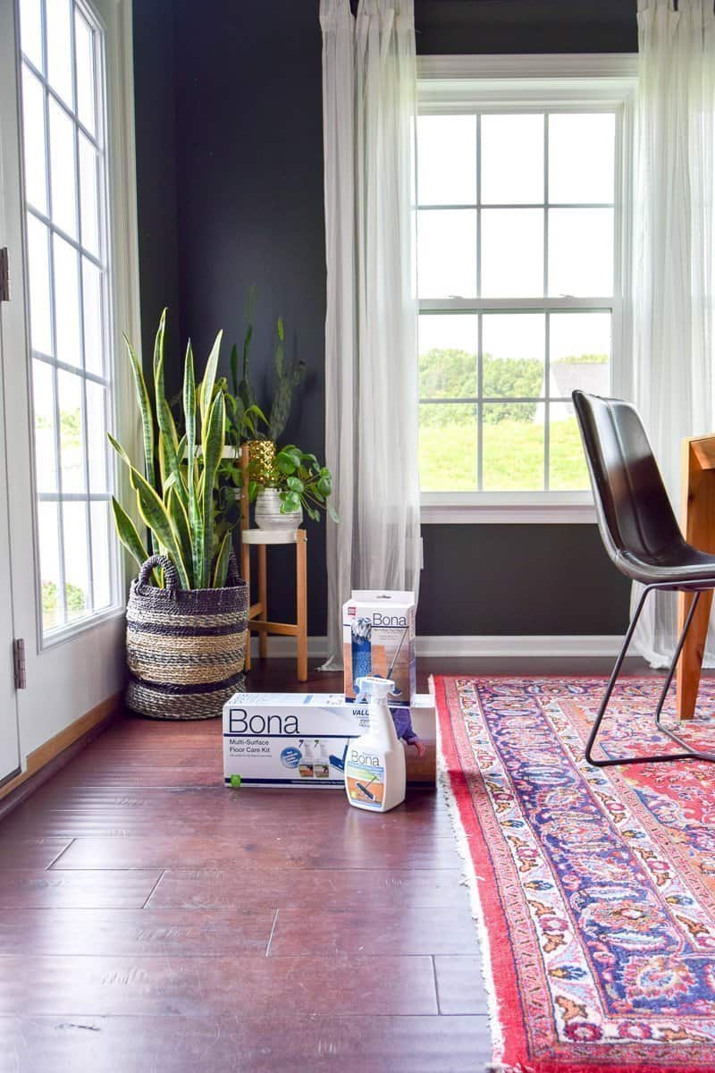 If you want to know how to deep clean hard wood floors this kit by bona is going to blow you away with clean results
