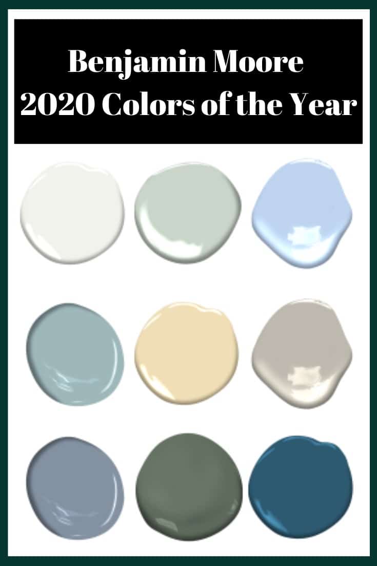 Benjamin Moore 2020 Colors of the Year. Get your home on trend with the best paint colors to use in your home. Tons of inspiration from top paint brands on which paint colors to choose and which paint color is trending right now. Get paint color schemes and paint colors for your home!