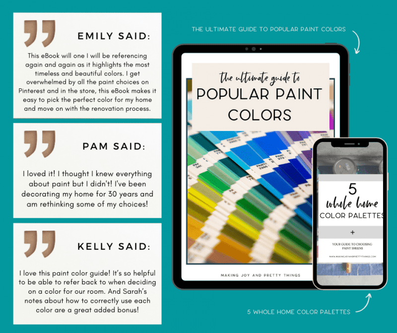 Best Selling SherwinWilliams Paint Colors Making Joy and Pretty Things