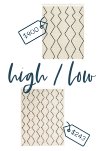 It's the third edition of get the look for less and today I'm sharing look for less rugs! You can have a beautiful stylish home without breaking the bank! Get the same luxurious and expensive looking rugs at a budget friendly price. These rugs would be perfect as living room rugs or bedroom rugs. You don’t have to break the bank to have a beautiful home.