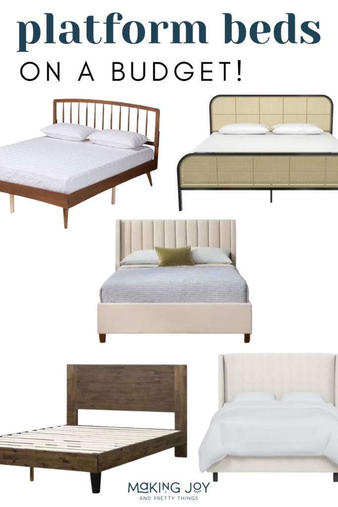 Looking for affordable platform beds on a budget? You'll love this guide!