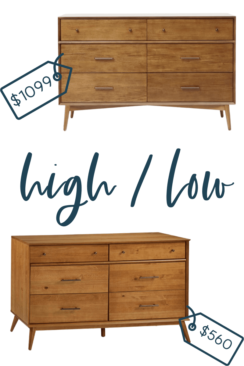 It's time for another edition of get the look for less and today I'm sharing look for less console dressers! You can have a beautiful stylish home without breaking the bank! Find a beautiful bedroom dresser at a budget friendly price. These dressers would be perfect in your master bedroom or guest bedroom. You don’t have to break the bank to have a beautiful home. If you’re looking for bedroom ideas, this is for you! #dressers #bedroom #masterbedroom