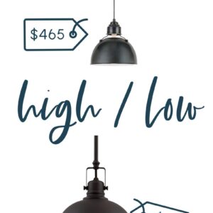 It's time for another edition of get the look for less and today I'm sharing look for less pendants! You can have a beautiful stylish home without breaking the bank! Find a beautiful pendant at a budget friendly price. These pendants would be perfect in your hallway or as kitchen island lighting. You don’t have to break the bank to have a beautiful home. Find bedroom pendants, dining room pendants, and kitchen island pendants. If you’re looking for light ideas, this is for you! #pendants #lights #lighting #pendant